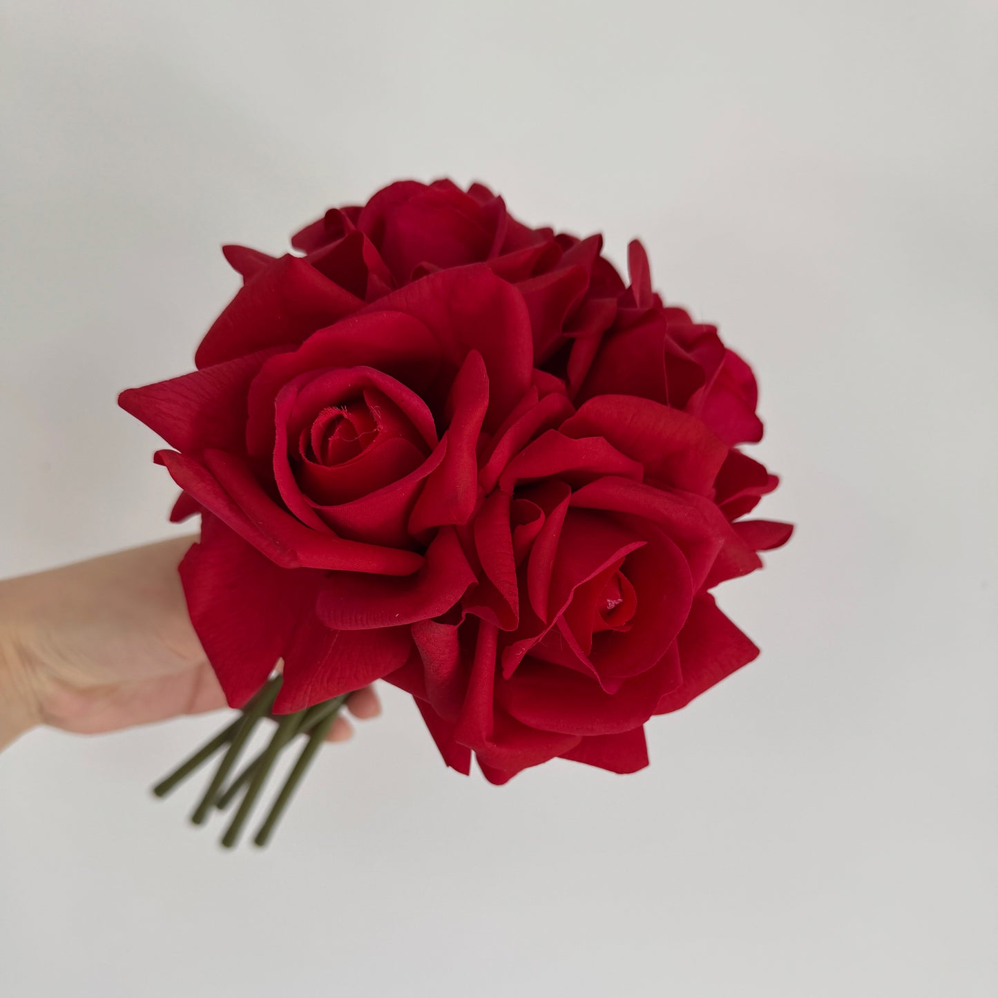5 Stems Real Touch Rose Bouquet
