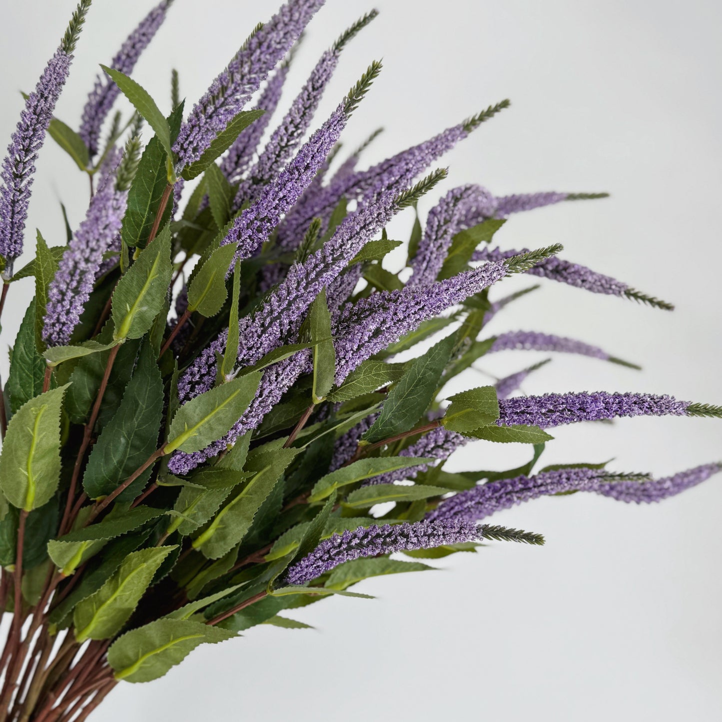 28" Faux Perennial Lavender Stem