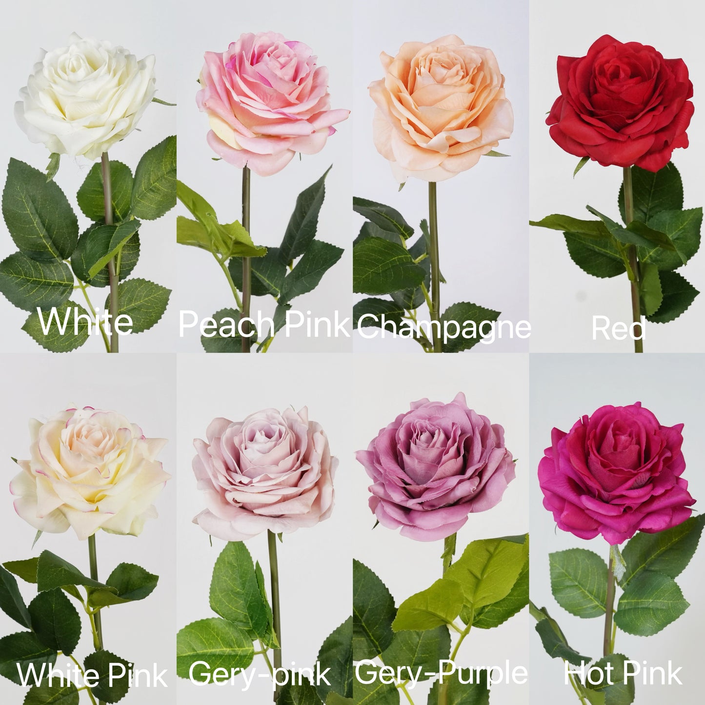 Stunning Artificial Real Touch Rose Realistic Faux Roses Fake Flowers for Gifting for Home Decor Valentine's Day Gift Birthday Gift Mother's Day Present for Her