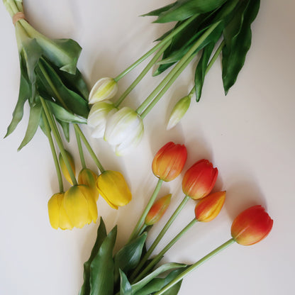 5-Head 15" Faux Tulip Bouquet