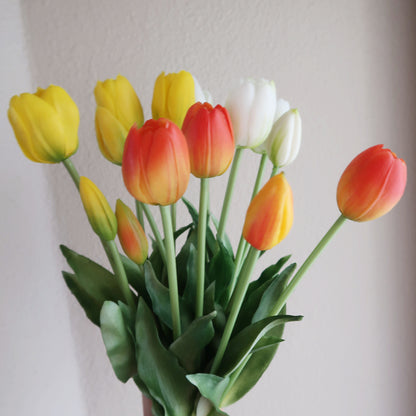 5-Head 15" Faux Tulip Bouquet