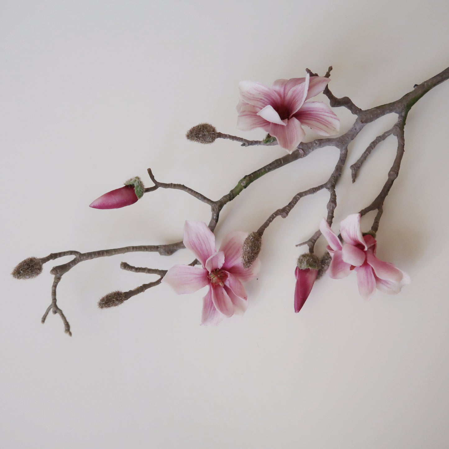 28" Faux Magnolia Branch