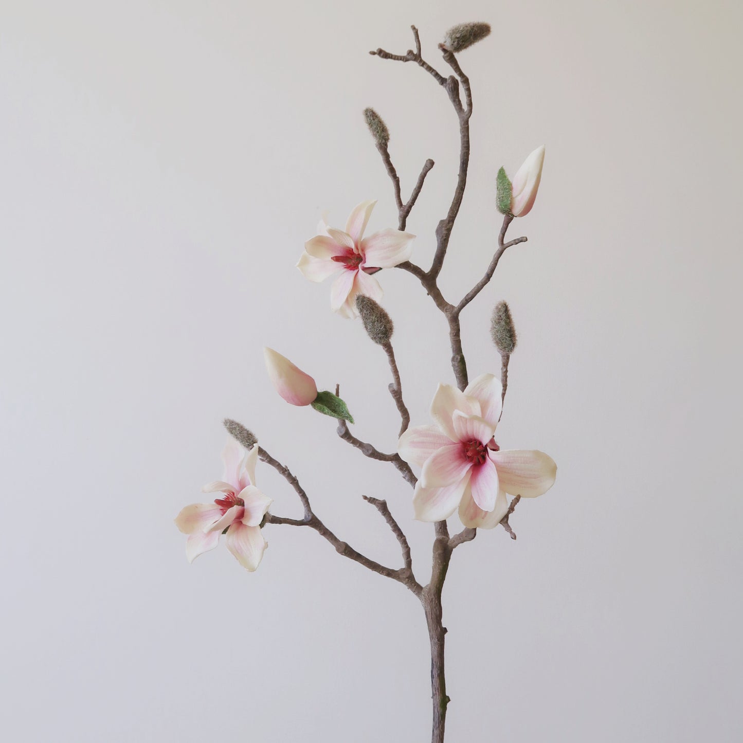 28" Faux Magnolia Branch