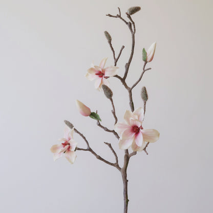 28" Faux Magnolia Branch