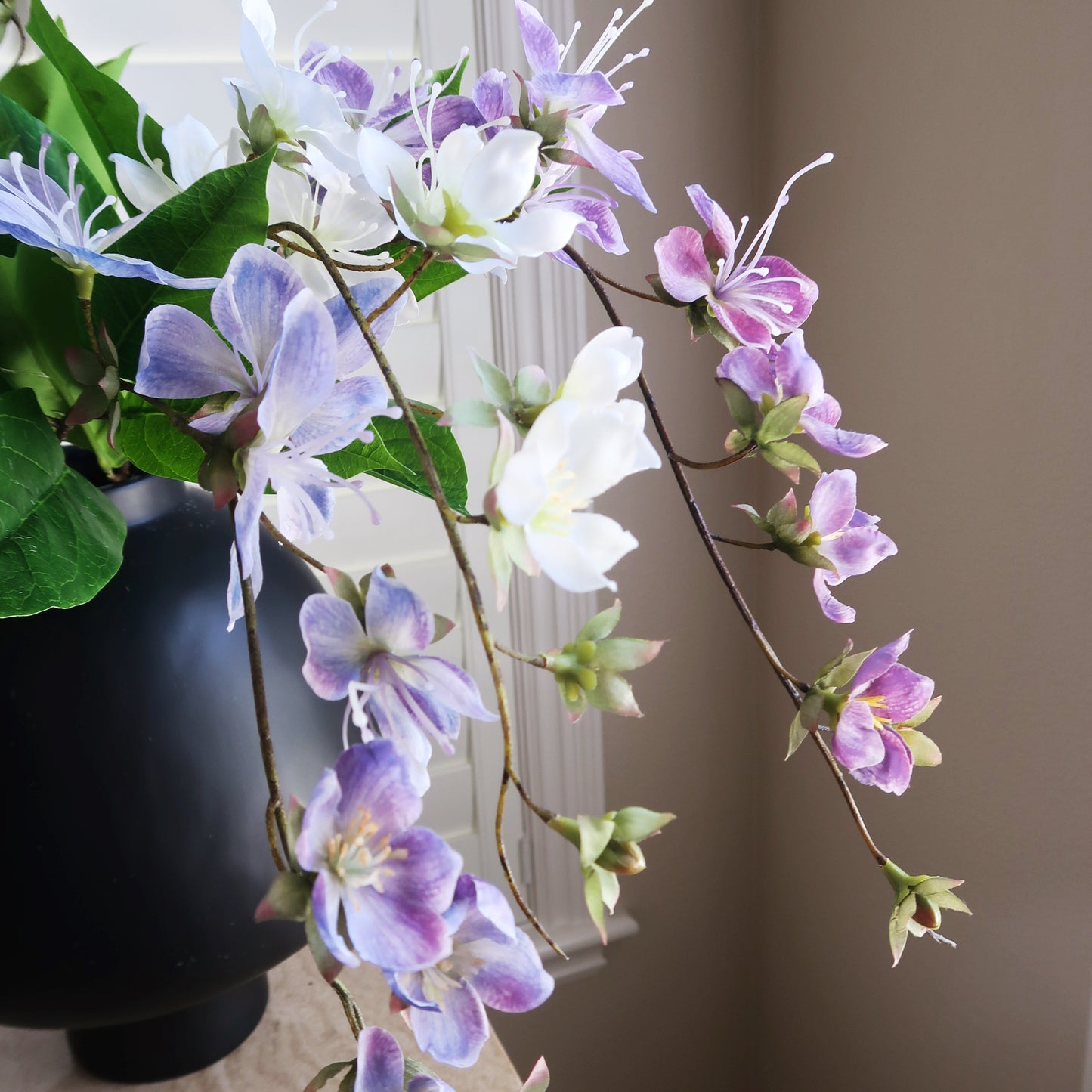 31'' Faux Clerodendrum Wallichii Branches