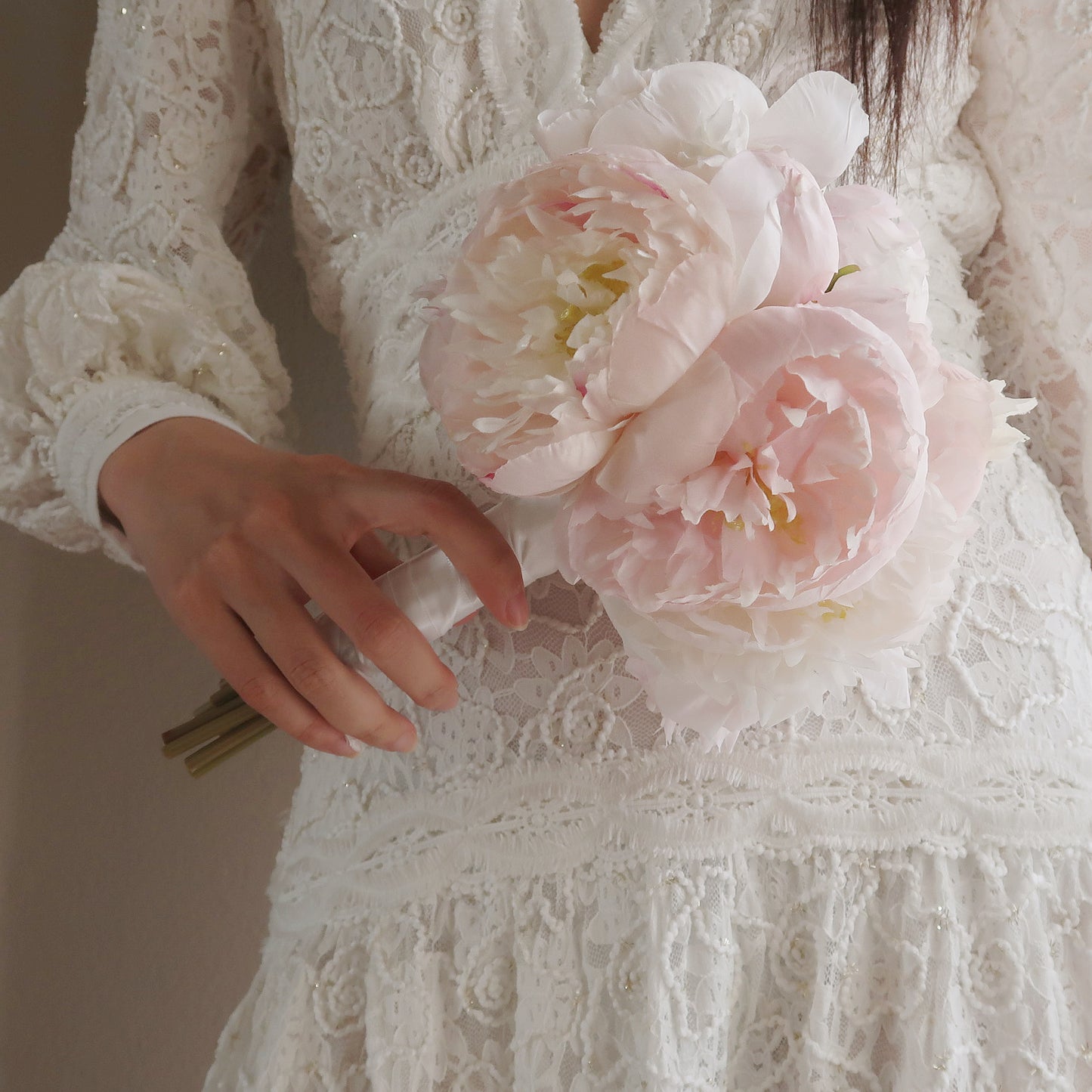 14 Heads Bridal Peony Wedding Bouquet