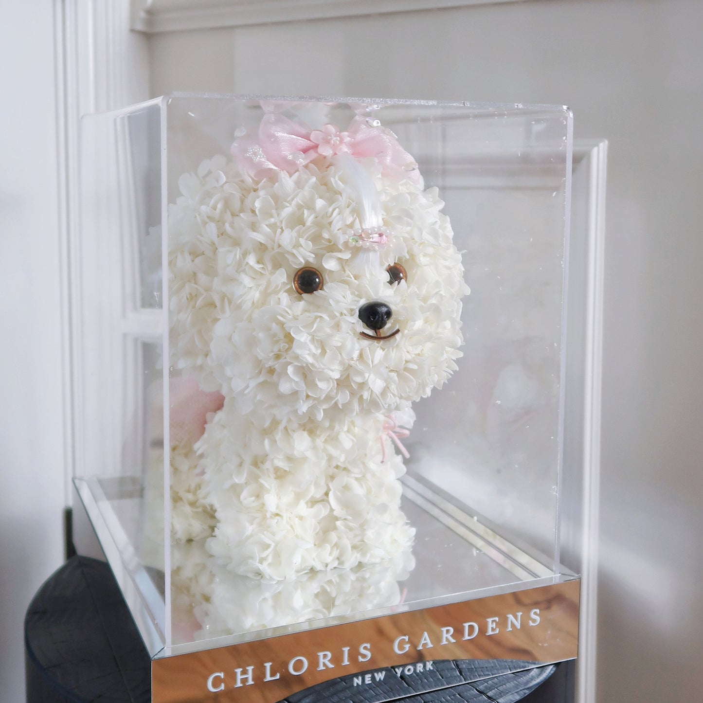 Preserved Real Flower Puppy Bouquet