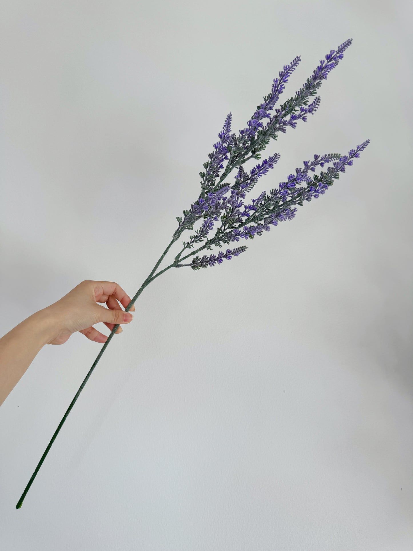 28" Faux Purple Lavender Stem
