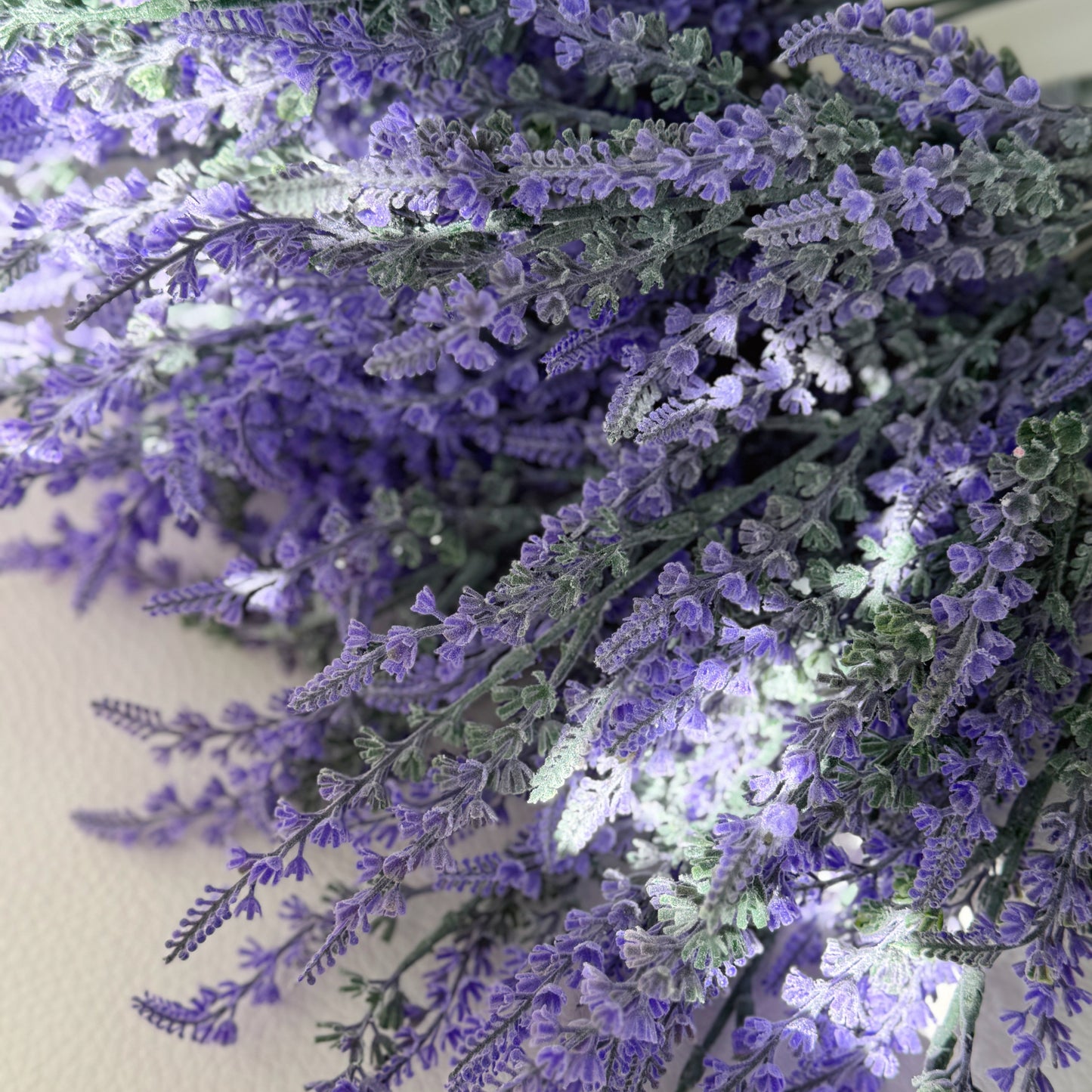 28" Faux Purple Lavender Stem
