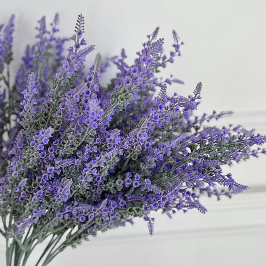 28" Faux Purple Lavender Stem