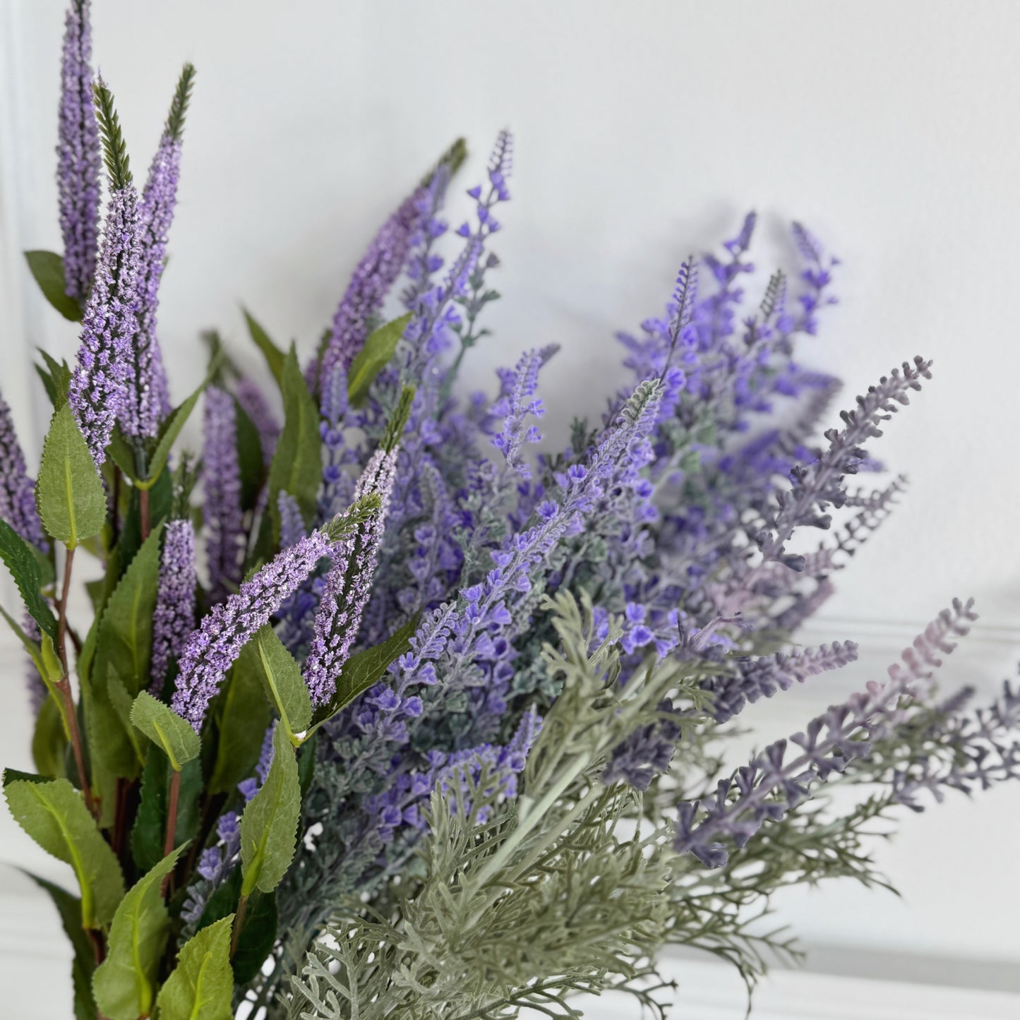 28" Faux Purple Lavender Stem