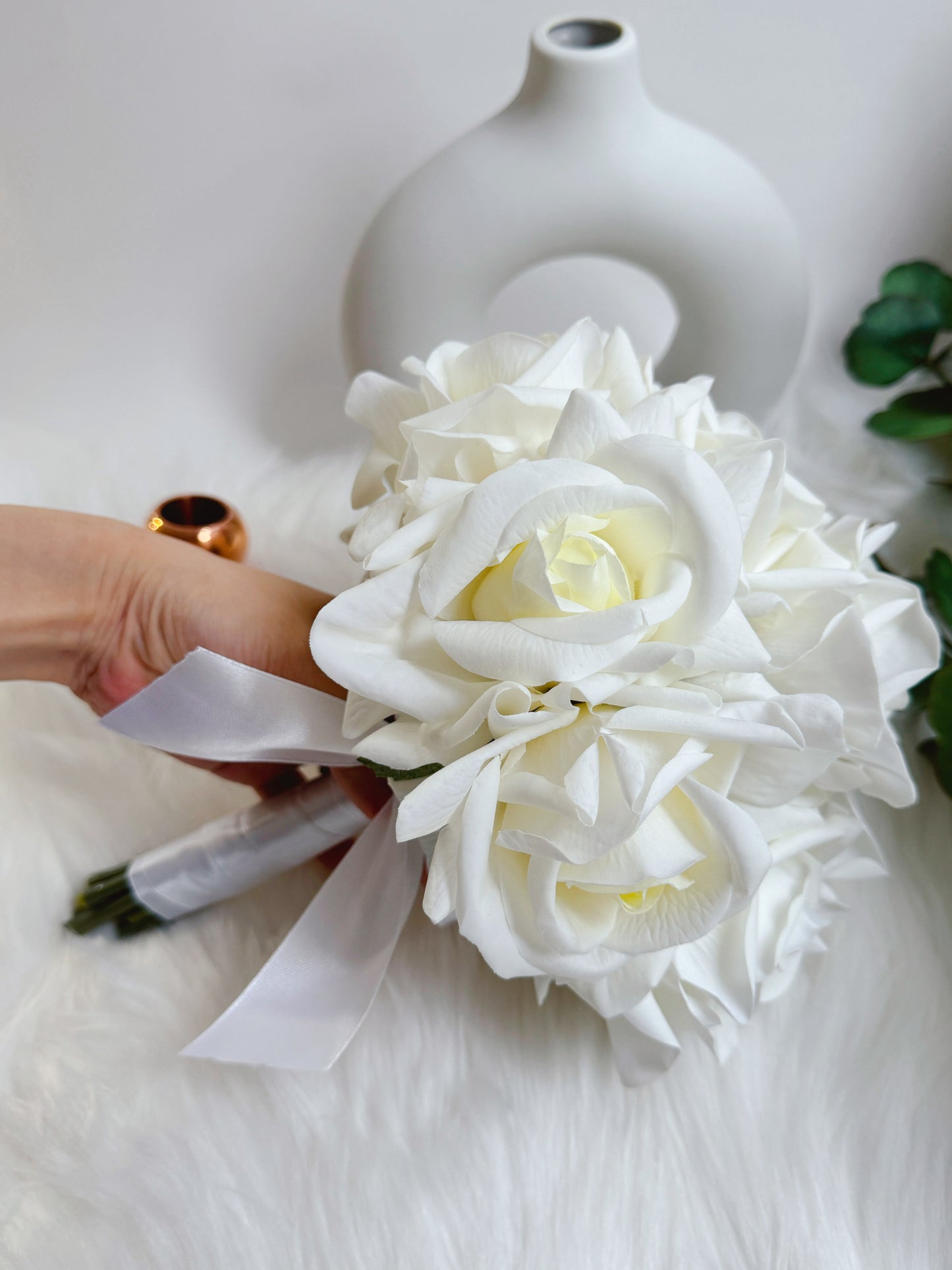 Bridal 10 Stems Rose Bouquet | Wedding Bouquet