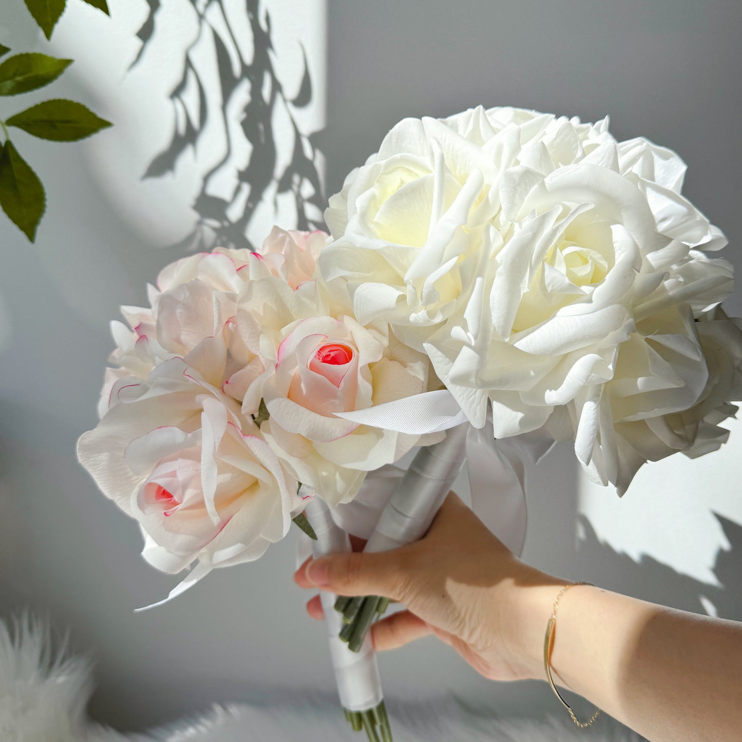 Bridal 10 Stems Rose Bouquet | Wedding Bouquet