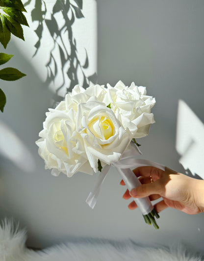 Bridal 10 Stems Rose Bouquet | Wedding Bouquet