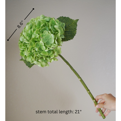 21" Real Touch Hydrangea Stem