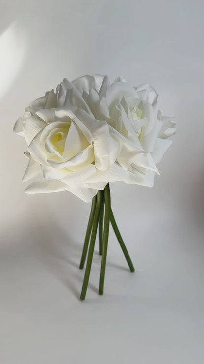 5 Stems Real Touch Rose Bouquet